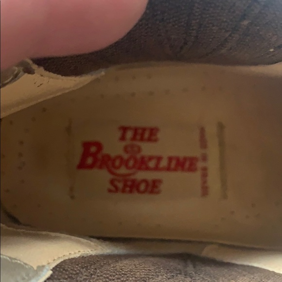 The Brookline Shoe Leather Ankle Boot Sz 10D